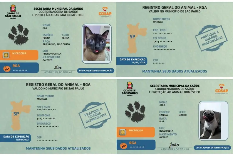 Passo a Passo para Emitir o Documento de Identificação para Animais Domésticos